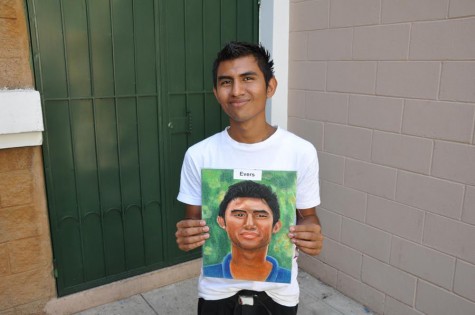 Giving back with portraits
