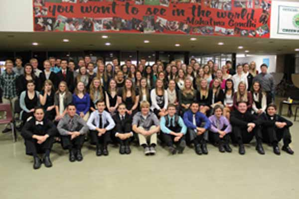 National Honor Society 2015.