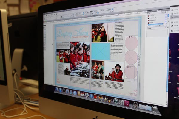 Yearbook captures memories while making them