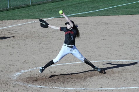 Softball starts with home game