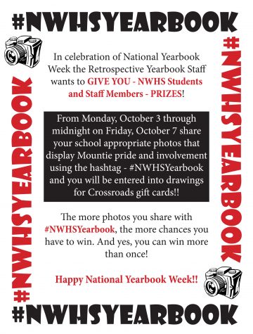 Yearbook gift card contest