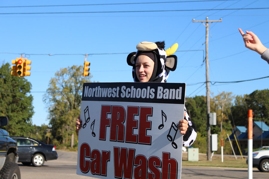 Marching Mounties 13 annual car wash