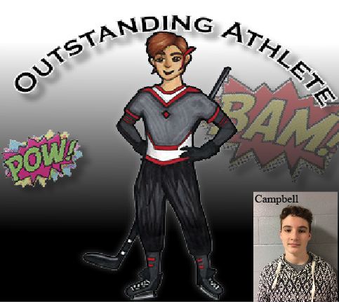 Outstanding athlete: Campbell proves to be trustworthy wing