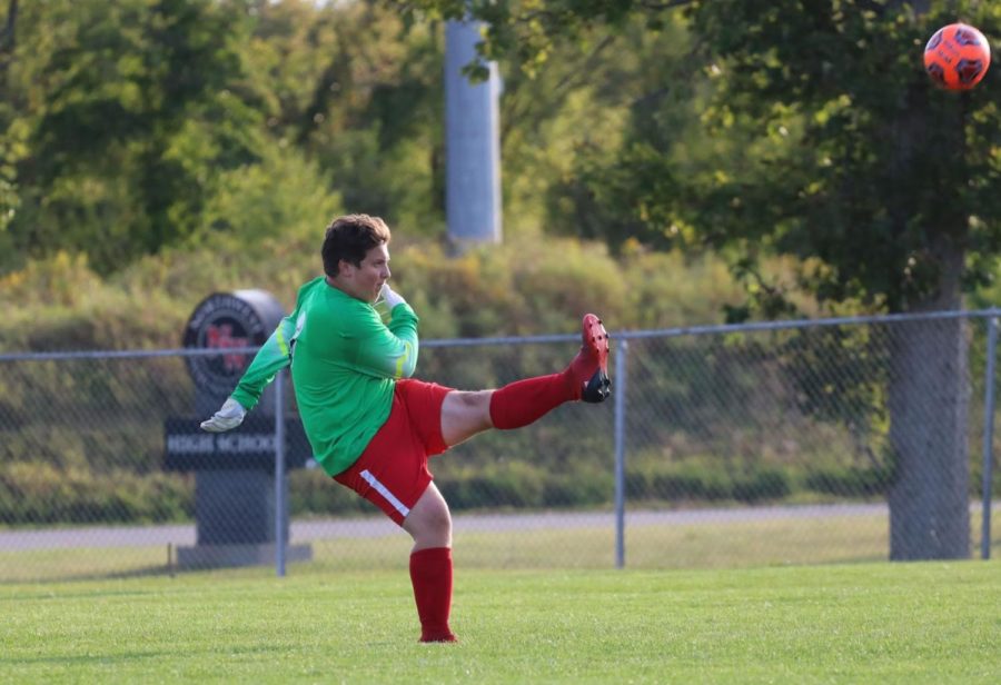 Xander Coplin has an opportunity to play backup goalie against conference opponent Marshall.